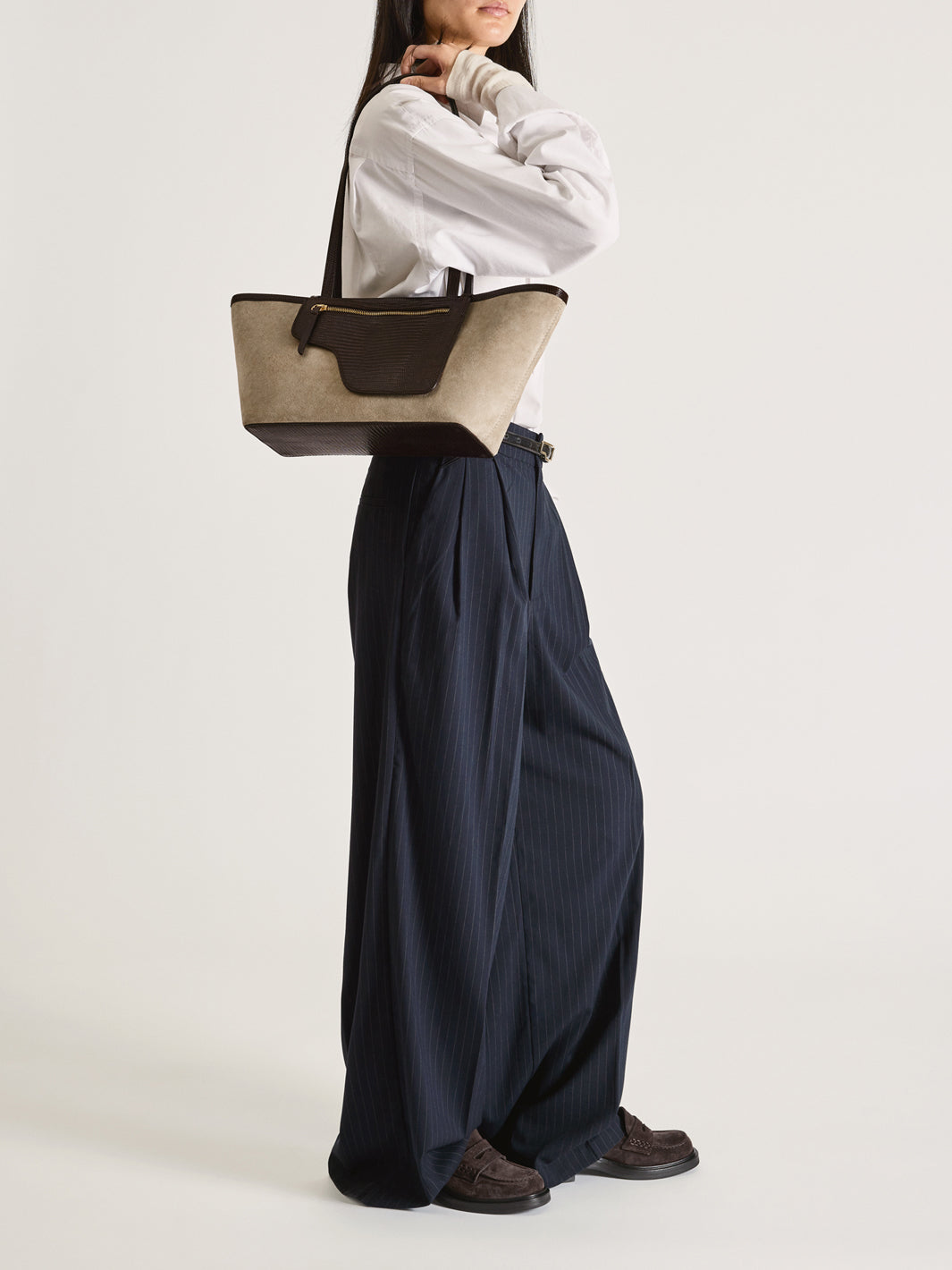 Albaredo Walnut Suede Loafers